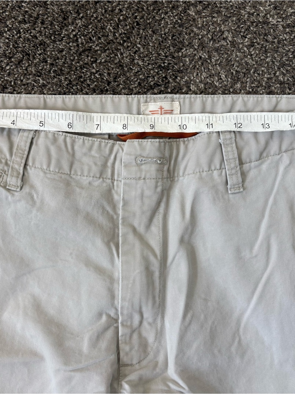 Dockers Men's Light Beige Chino Pants - Picture 4 of 9
